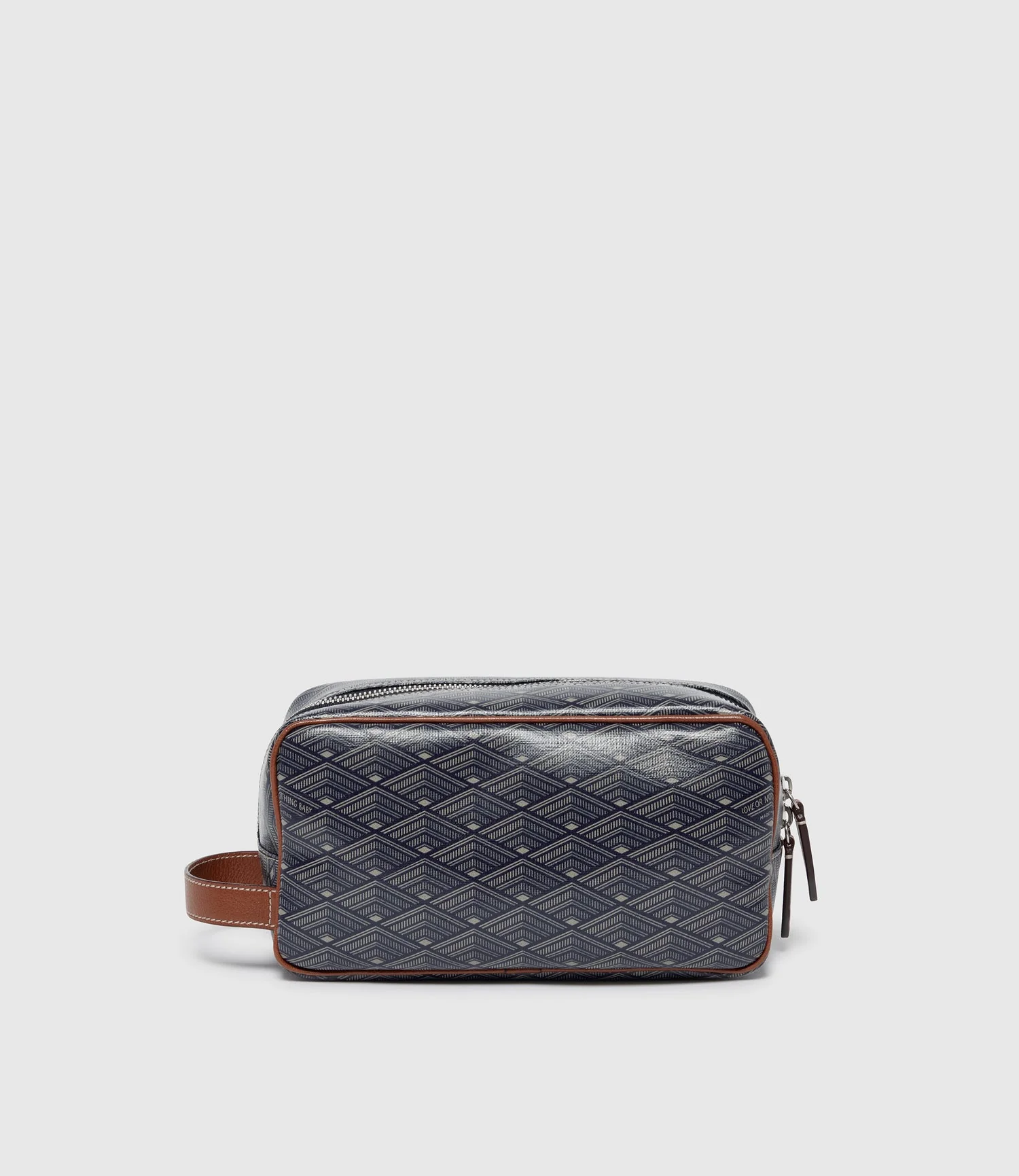 The Traveling Twosome’s Toiletries Set Signature Canvas Navy - Image 3