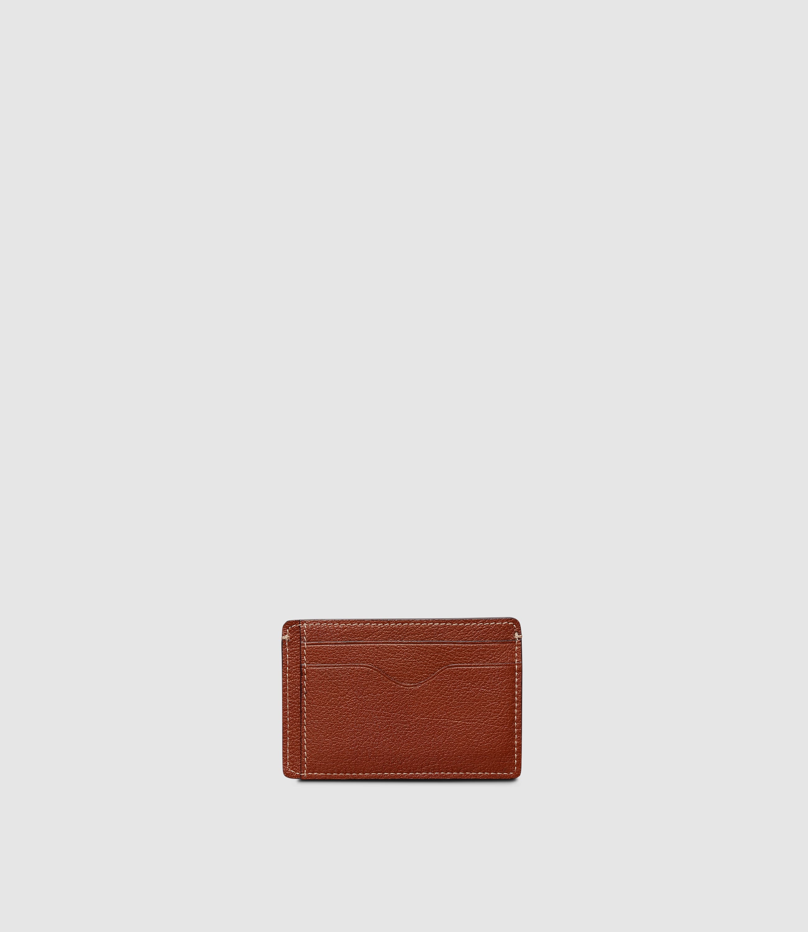 Thin Card Case Buffalo Cognac - Image 2