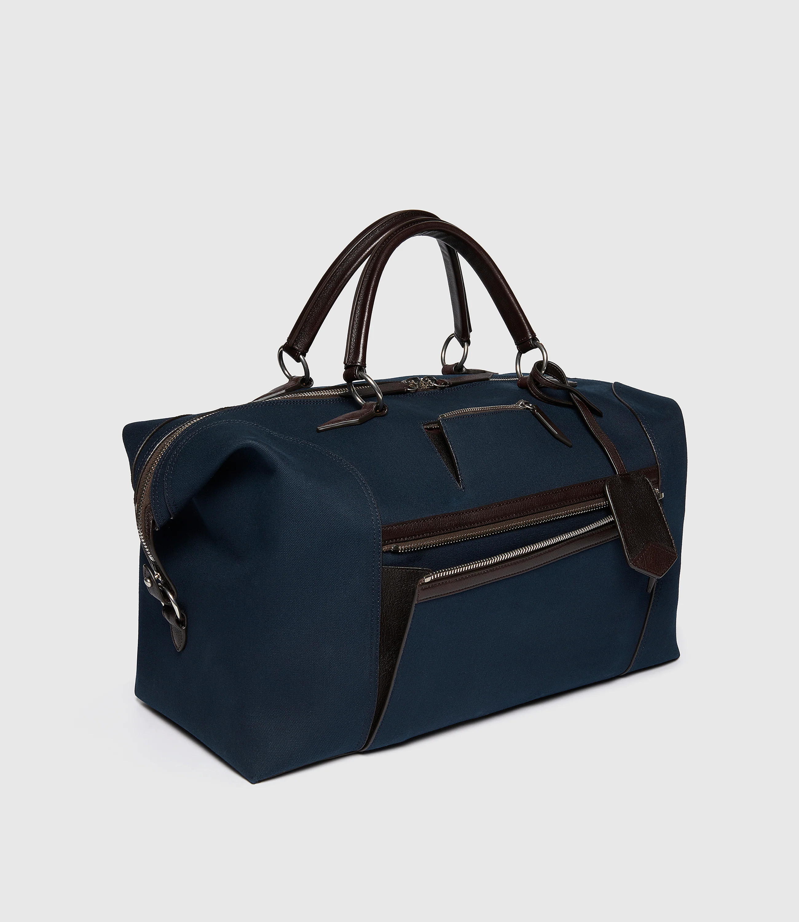 Vagabond Duffle Sustainable Cotton Navy - Image 2