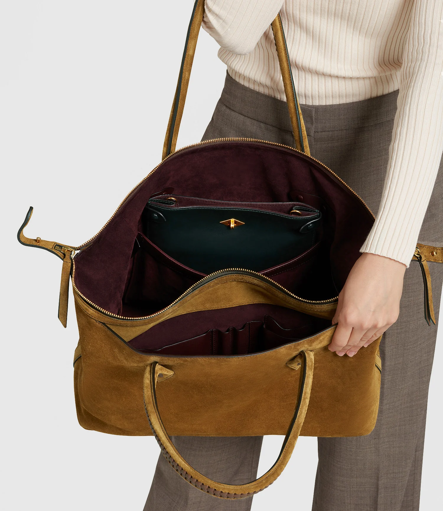 Vérité All Day Bag Suede Marrakech - Image 4