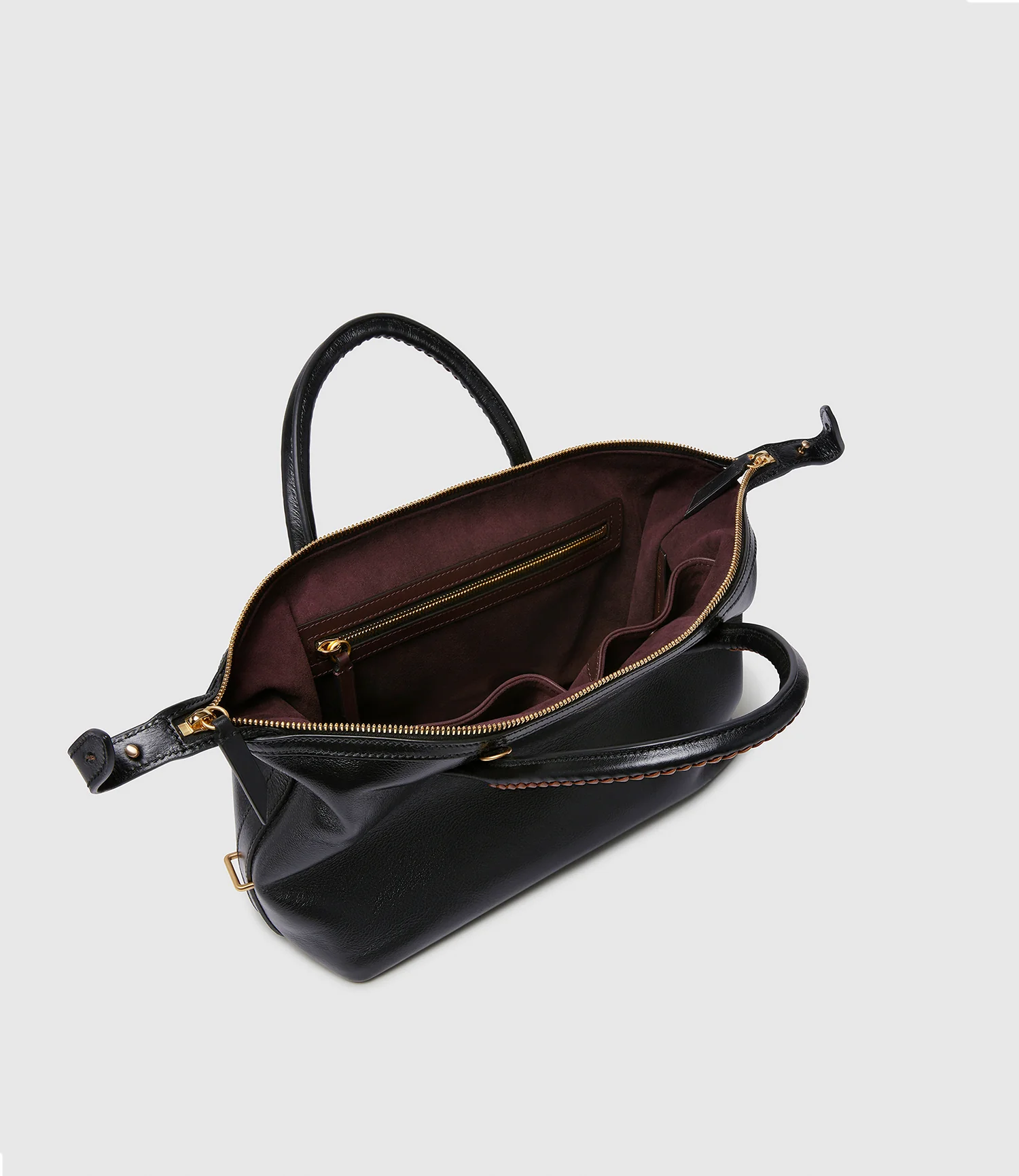 Vérité City Small Elvis Black with Cognac - Image 3