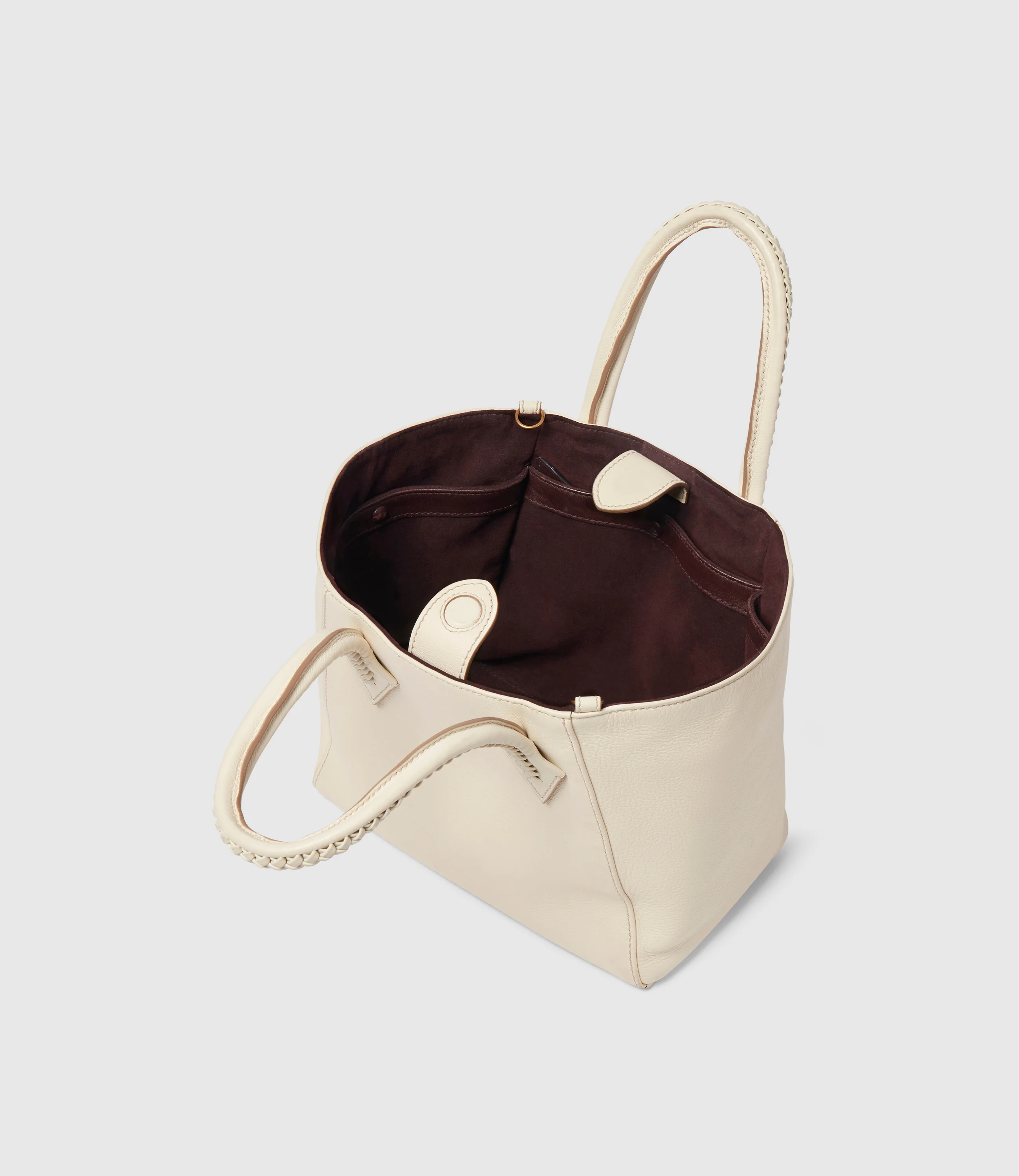 Vérité Medium Smooth Calfskin White Sand - Image 3