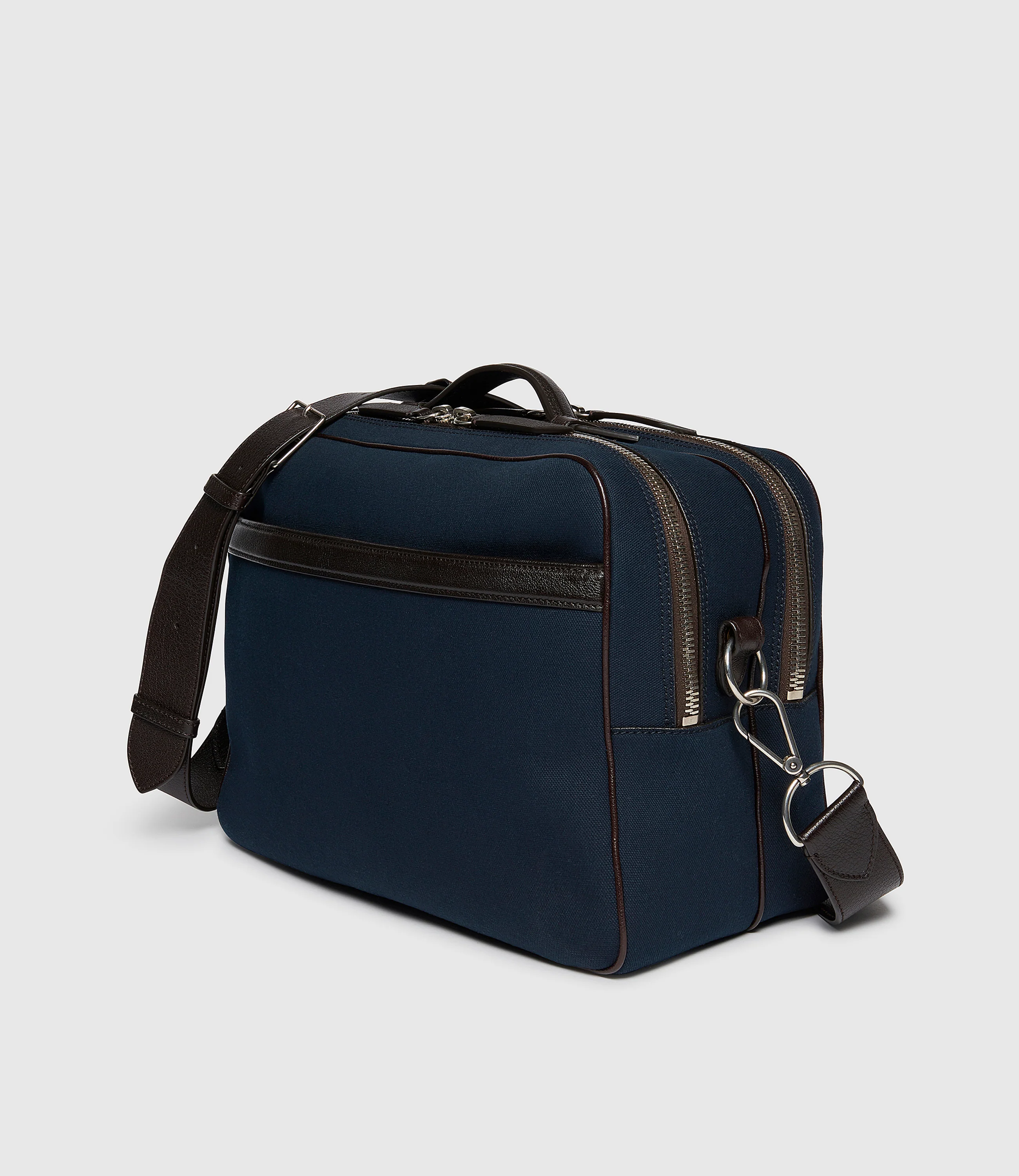 Wanderer Messenger Sustainable Cotton Navy - Image 2