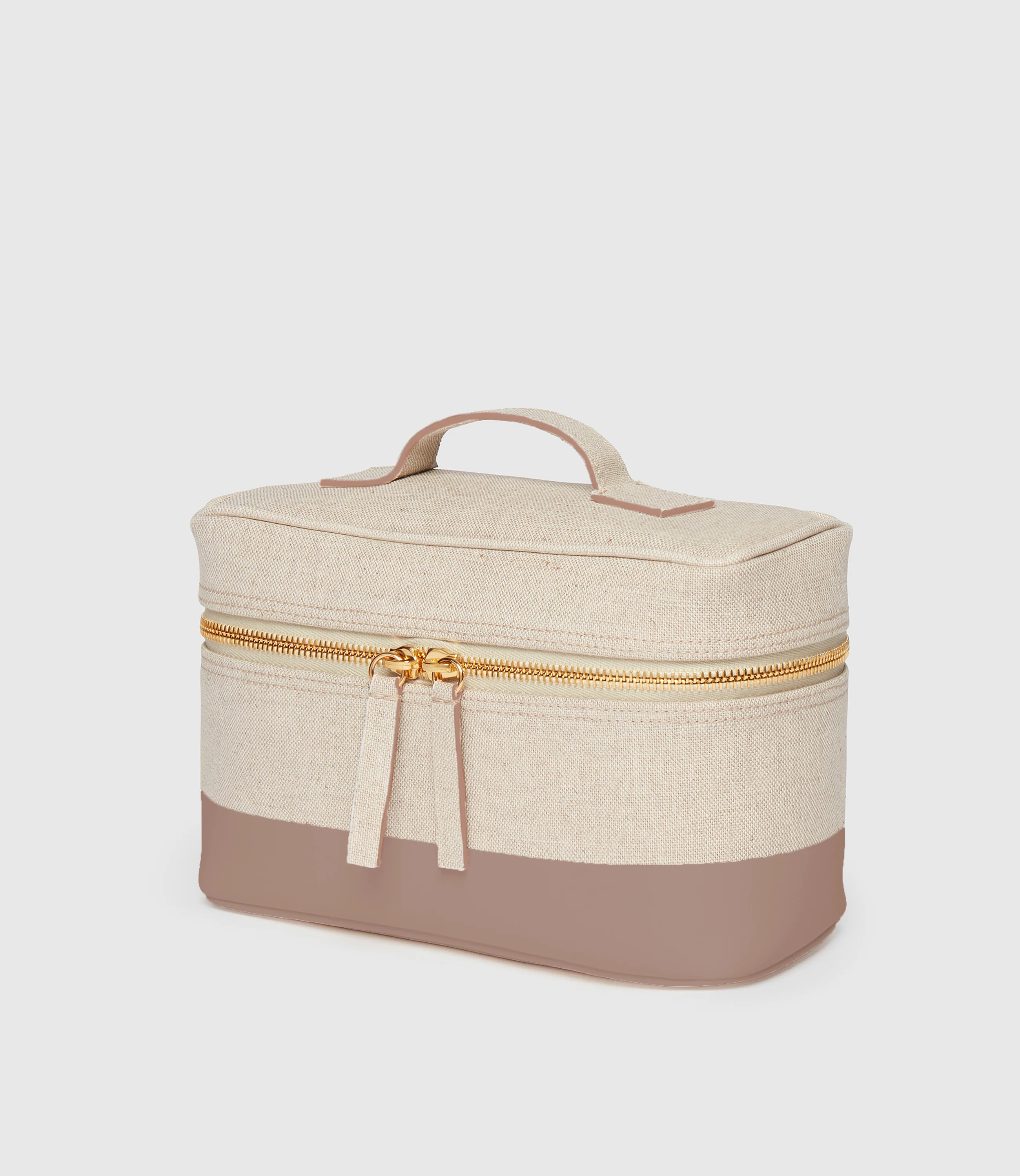 Westman Atelier By Métier Makeup Train Case Natural Linen with Desert - Image 3