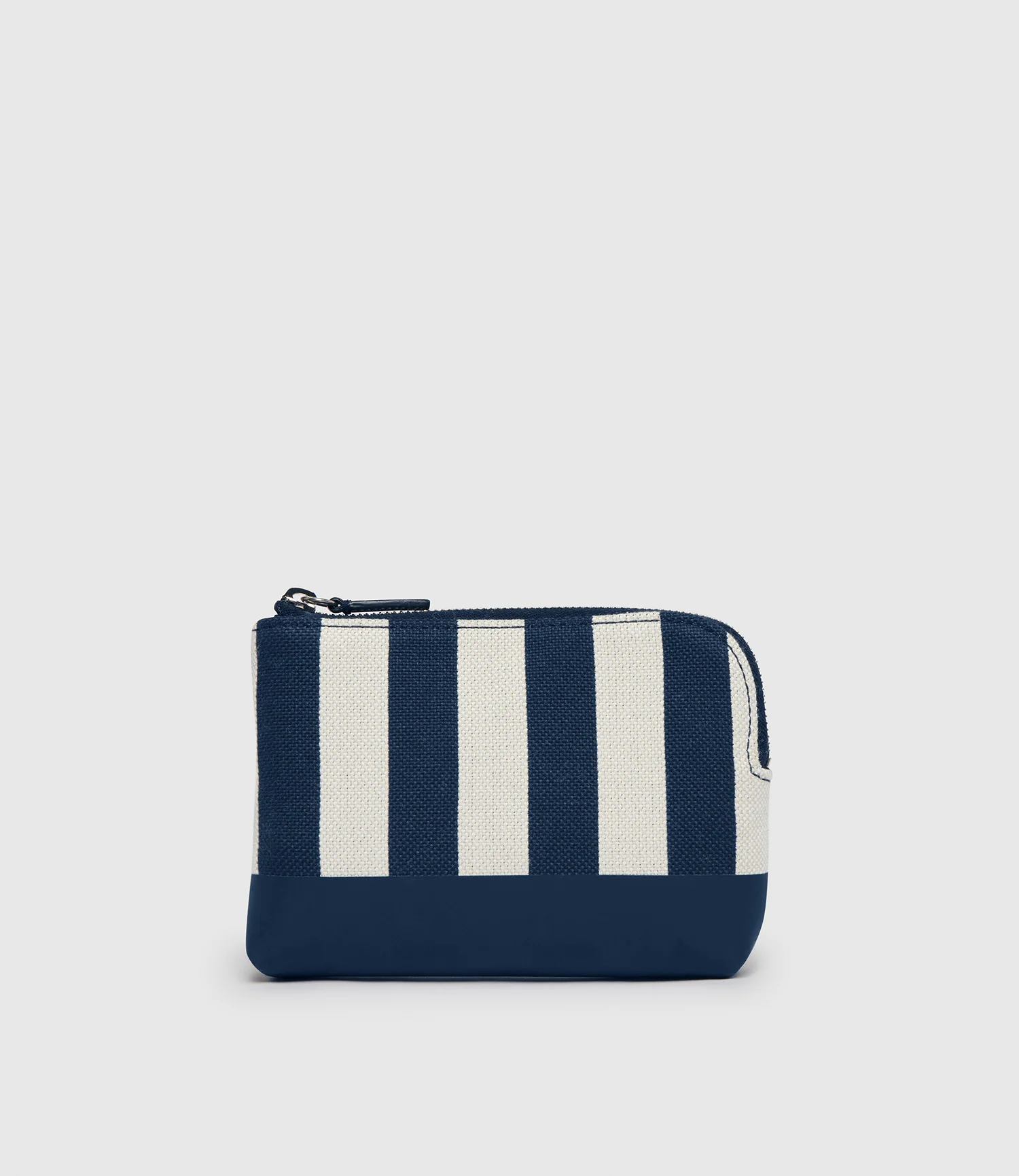 Westman Atelier By Métier Petite Makeup Pouch Jacquard Navy Stripe - Image 2