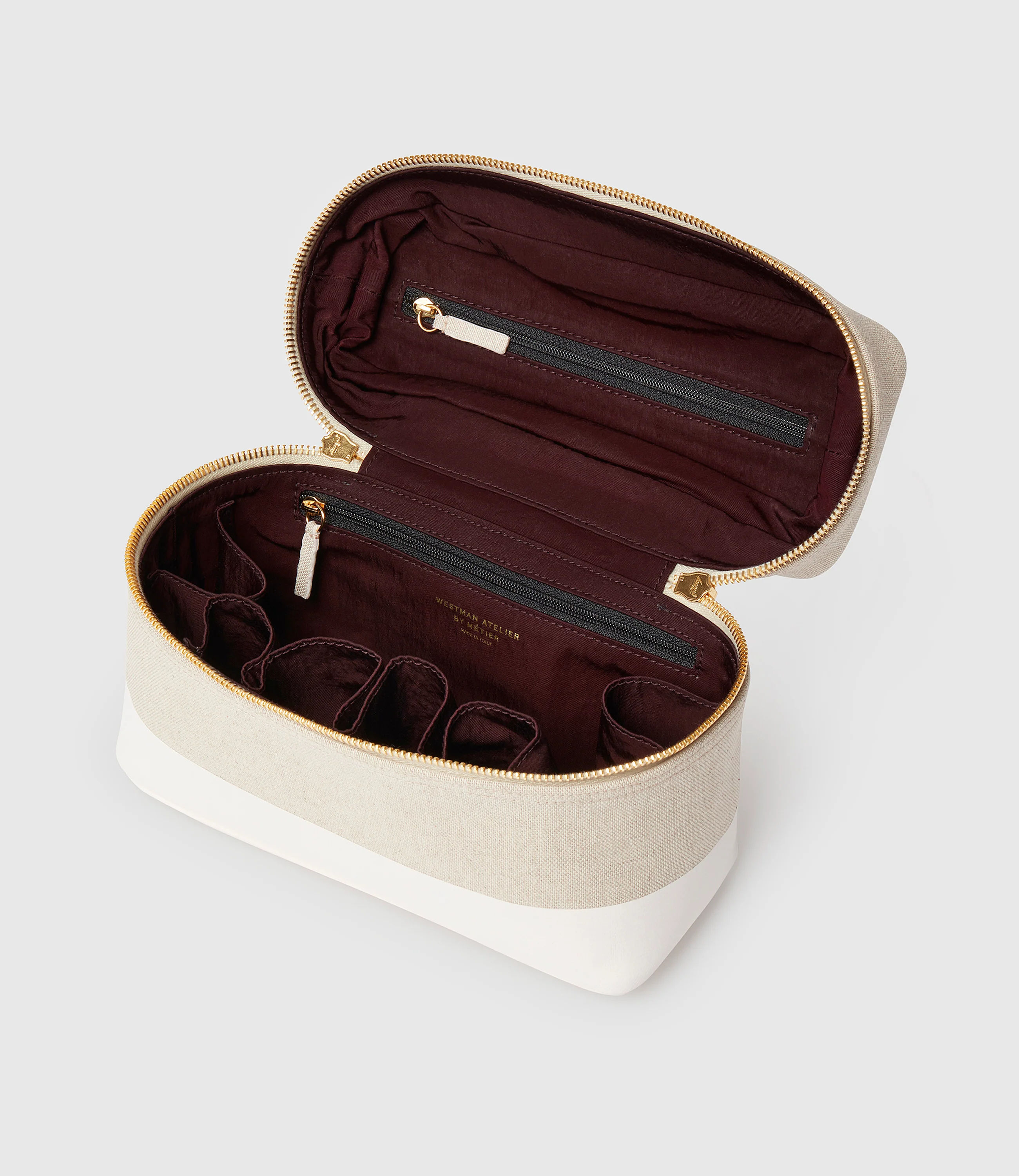 Westman Atelier By Métier Makeup Train Case Linen - Image 2