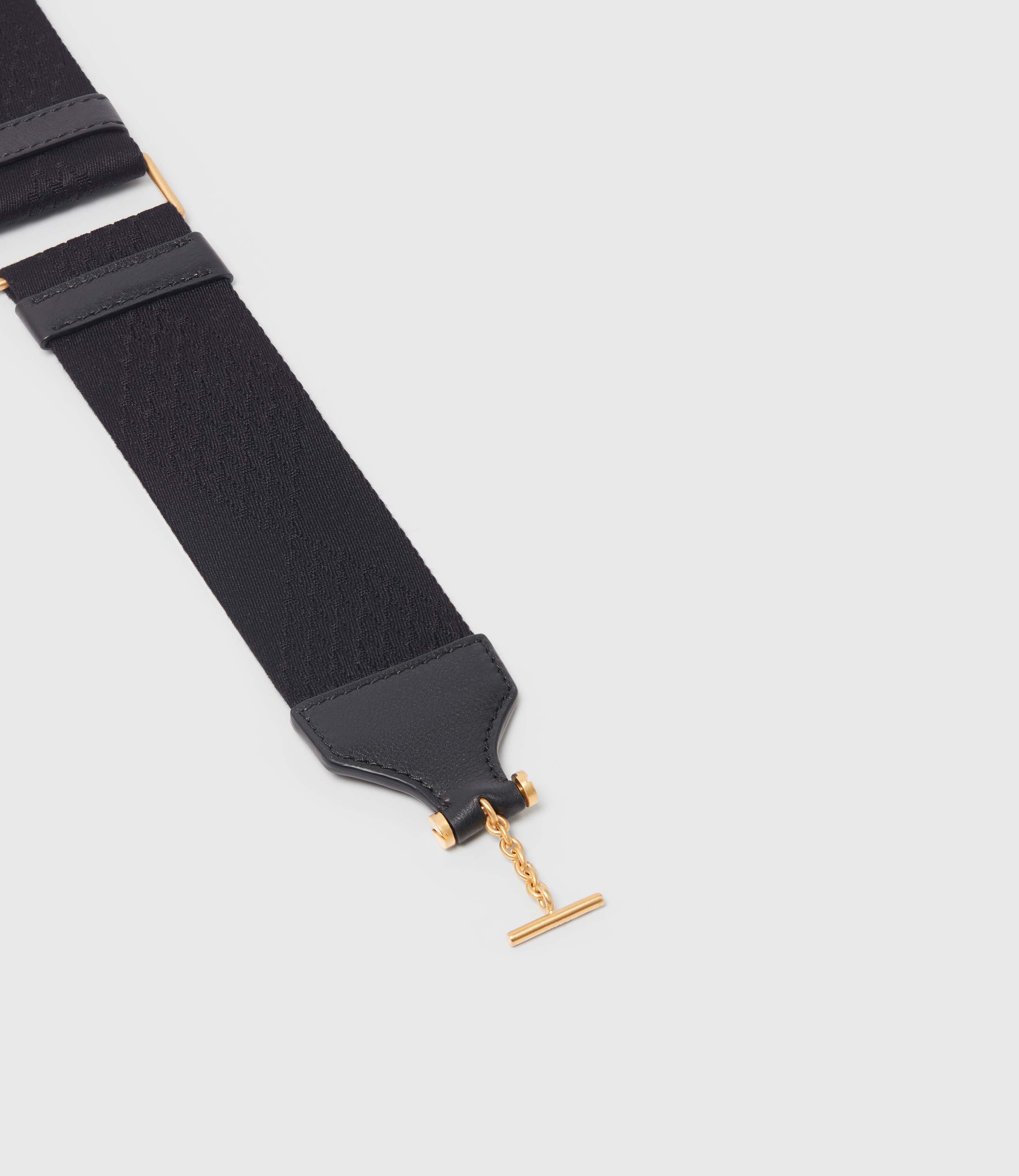 Women's Diamond Webbing Strap Black - Image 2