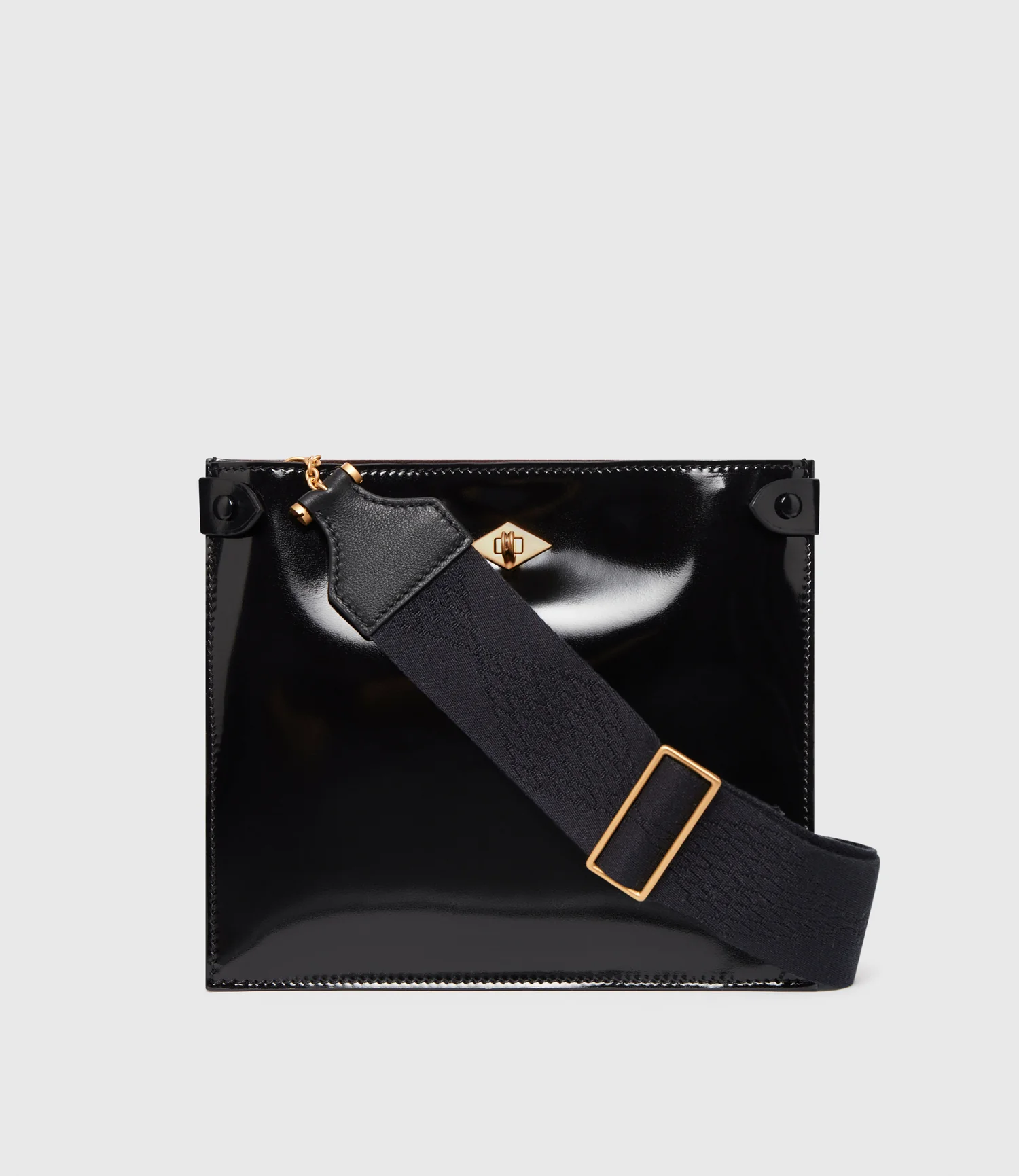 Women's Diamond Webbing Strap Black - Image 3